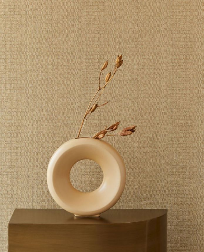 Luxusní vliesová tapeta s geometrickou strukturou 313535 Canvas Eijffinger