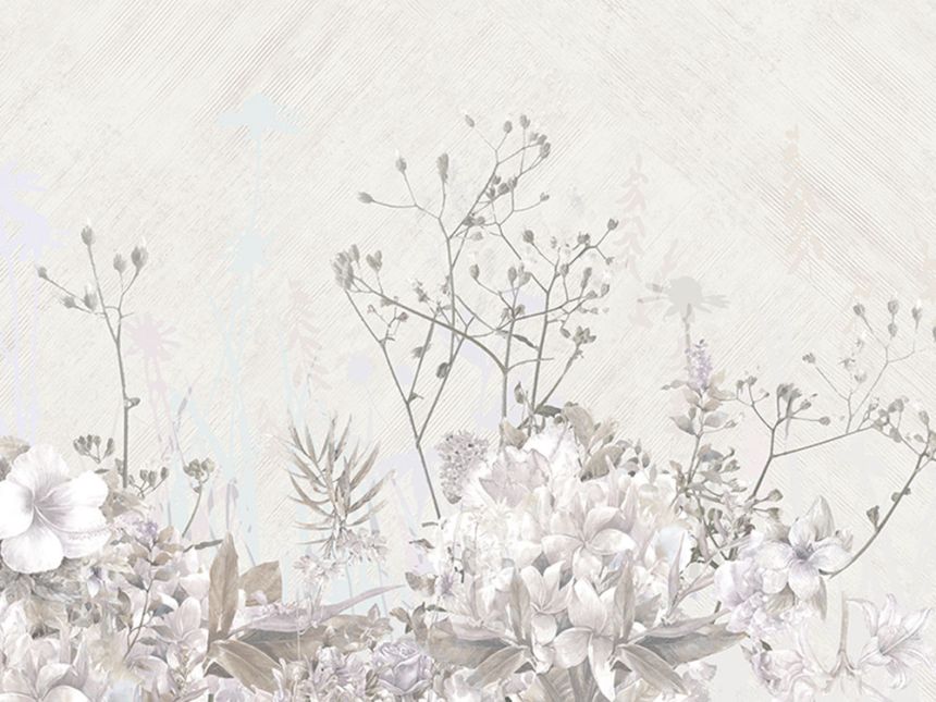 Vliesová obrazová tapeta, Květy, Z66881, 5,10 X 3 m, Satin Flowers, Zambaiti Parati