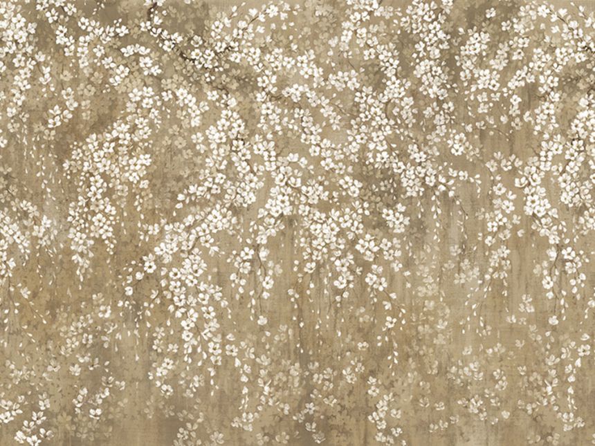 Vliesová obrazová tapeta, Květy, Z66877, 5,10 X 3 m, Satin Flowers, Zambaiti Parati