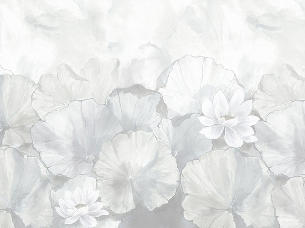 Vliesová obrazová tapeta, Květy s listy, Z66874, 5,10 X 3 m, Satin Flowers, Zambaiti Parati