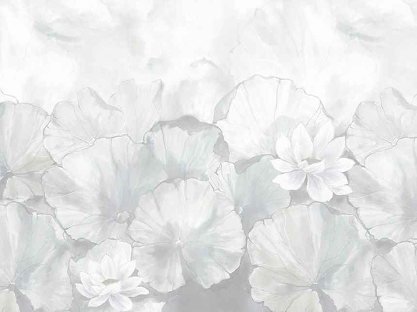 Vliesová obrazová tapeta, Květy s listy, Z66874, 5,10 X 3 m, Satin Flowers, Zambaiti Parati
