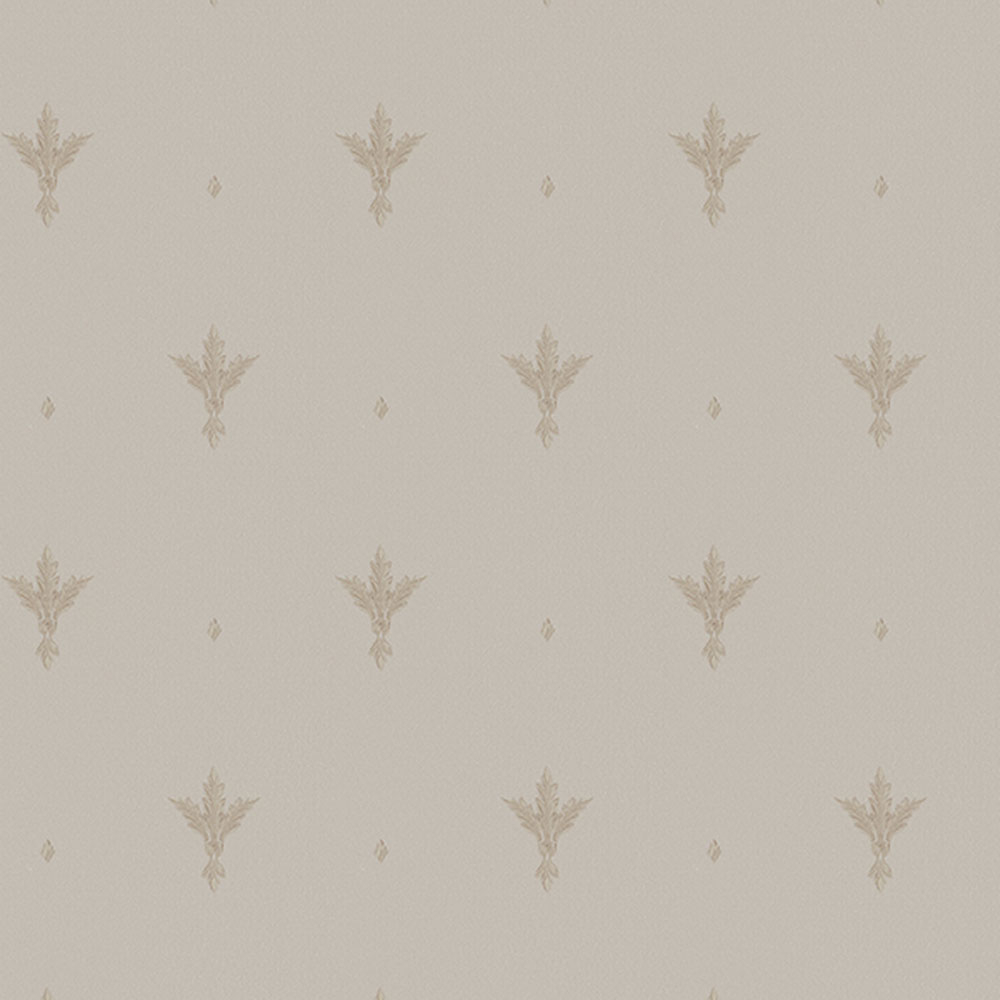 Béžová vliesová zámecká tapeta na zeď, Z66849, Satin Flowers, Zambaiti Parati