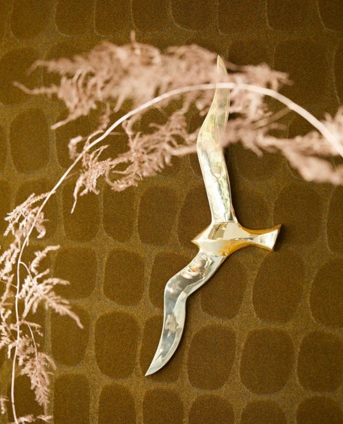 Luxusní vliesová tapeta s flockem 300560, Skin, Eijffinger