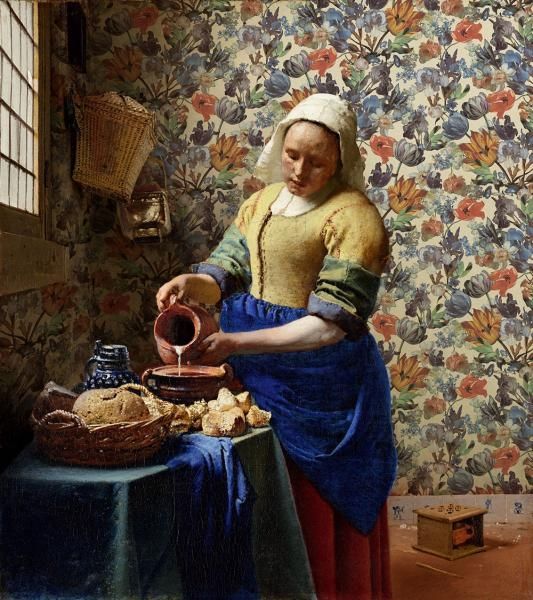 Vliesová tapeta na zeď, květinový vzor,  358011, Masterpiece, Eijffinger