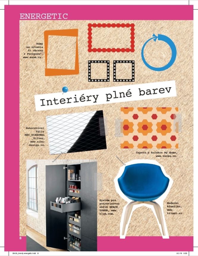 Foto Inspirace a Trendy 2016 - prezentace na veletrhu For Furniture a Design Shaker