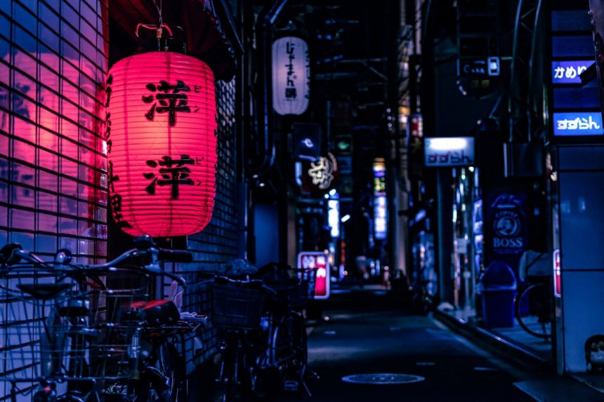 České tapety Vavex v Japonsku